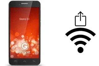 Como gerar um código QR com a senha Wifi em um Gigabyte GSmart Sierra S1