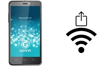 Como gerar um código QR com a senha Wifi em um Gigabyte GSmart Maya M1 v2