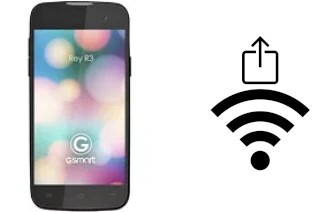 Como gerar um código QR com a senha Wifi em um Gigabyte GSmart Rey R3