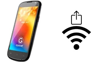 Como gerar um código QR com a senha Wifi em um Gigabyte GSmart Aku A1