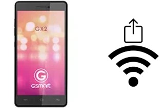 Como gerar um código QR com a senha Wifi em um Gigabyte GSmart GX2