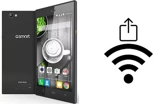 Como gerar um código QR com a senha Wifi em um Gigabyte GSmart Guru GX