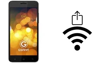 Como gerar um código QR com a senha Wifi em um Gigabyte GSmart Guru