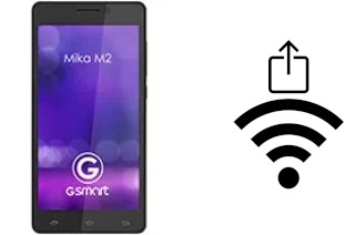 Como gerar um código QR com a senha Wifi em um Gigabyte GSmart Mika M2