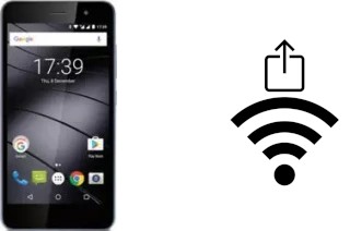 Como gerar um código QR com a senha Wifi em um Gigaset GS160