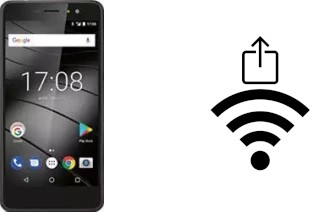 Como gerar um código QR com a senha Wifi em um Gigaset GS170