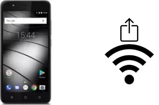 Como gerar um código QR com a senha Wifi em um Gigaset GS180