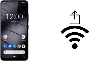 Como gerar um código QR com a senha Wifi em um Gigaset GS190