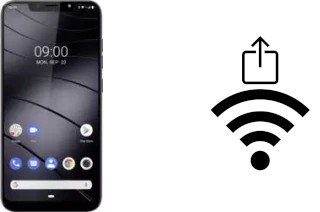 Como gerar um código QR com a senha Wifi em um Gigaset GS195