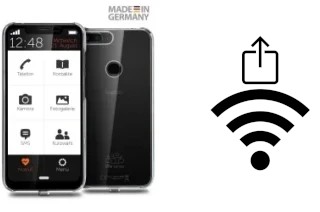 Como gerar um código QR com a senha Wifi em um Gigaset GS195LS