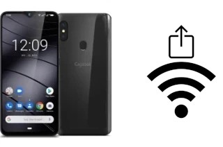 Como gerar um código QR com a senha Wifi em um Gigaset GS290