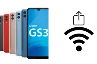 Como gerar um código QR com a senha Wifi em um Gigaset GS3