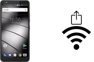 Como gerar um código QR com a senha Wifi em um Gigaset GS370 Plus