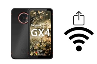 Como gerar um código QR com a senha Wifi em um Gigaset GX4