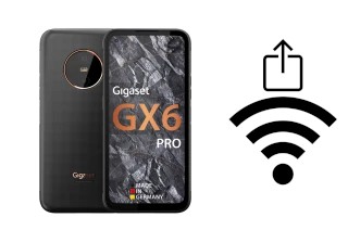 Como gerar um código QR com a senha Wifi em um Gigaset GX6 PRO