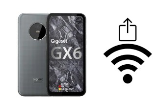 Como gerar um código QR com a senha Wifi em um Gigaset GX6