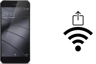 Como gerar um código QR com a senha Wifi em um Gigaset ME Pro