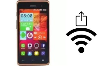 Como gerar um código QR com a senha Wifi em um Ginger G5001 Space