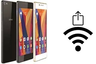 Como gerar um código QR com a senha Wifi em um Gionee Elife S7