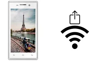 Como gerar um código QR com a senha Wifi em um Gionee Ctrl V4