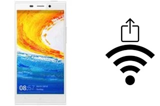 Como gerar um código QR com a senha Wifi em um Gionee Elife E7