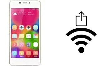 Como gerar um código QR com a senha Wifi em um Gionee Elife S5.1