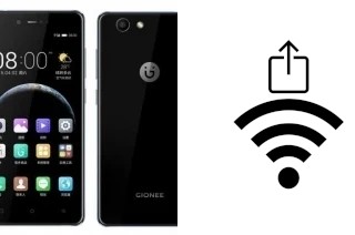 Como gerar um código QR com a senha Wifi em um Gionee f106l