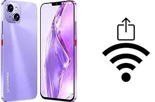 Como gerar um código QR com a senha Wifi em um Gionee G13 Pro