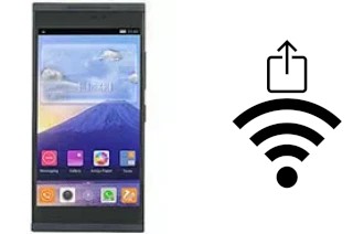 Como gerar um código QR com a senha Wifi em um Gionee Gpad G5