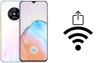 Como gerar um código QR com a senha Wifi em um Gionee K30 Pro