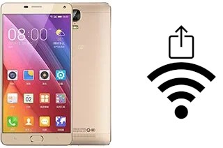 Como gerar um código QR com a senha Wifi em um Gionee Marathon M5 Plus