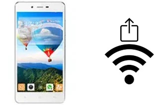 Como gerar um código QR com a senha Wifi em um Gionee Marathon M3