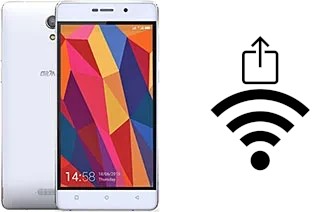 Como gerar um código QR com a senha Wifi em um Gionee Marathon M4