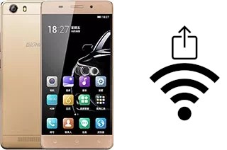 Como gerar um código QR com a senha Wifi em um Gionee Marathon M5 lite