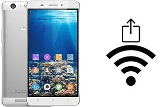 Como gerar um código QR com a senha Wifi em um Gionee Marathon M5