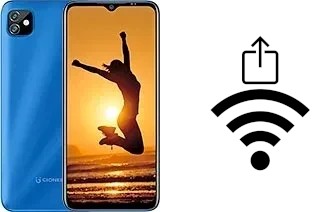 Como gerar um código QR com a senha Wifi em um Gionee Max Pro