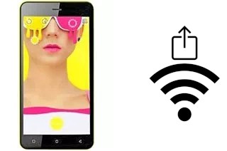 Como gerar um código QR com a senha Wifi em um Gionee P5 Mini