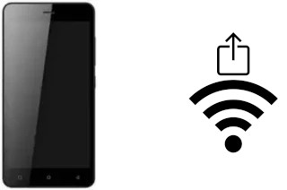 Como gerar um código QR com a senha Wifi em um Gionee P5w