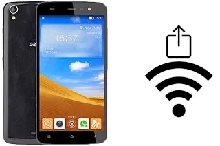 Como gerar um código QR com a senha Wifi em um Gionee Pioneer P6