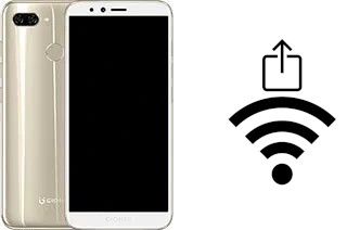 Como gerar um código QR com a senha Wifi em um Gionee S11 lite