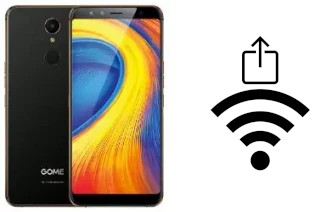 Como gerar um código QR com a senha Wifi em um Gome U7