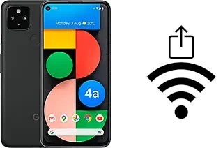 Como gerar um código QR com a senha Wifi em um Google Pixel 4a 5G