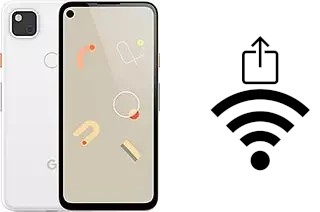 Como gerar um código QR com a senha Wifi em um Google Pixel 4a