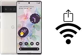 Como gerar um código QR com a senha Wifi em um Google Pixel 6 Pro