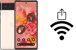 Como gerar um código QR com a senha Wifi em um Google Pixel 6