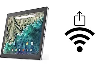 Como gerar um código QR com a senha Wifi em um Google Pixel C