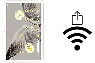 Como gerar um código QR com a senha Wifi em um Google Pixel Tablet