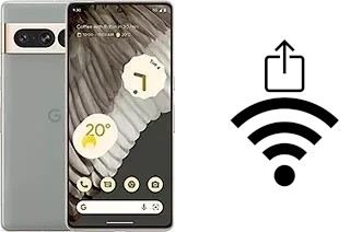 Como gerar um código QR com a senha Wifi em um Google Pixel 7 Pro