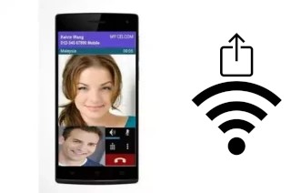 Como gerar um código QR com a senha Wifi em um GPhone Bold 2