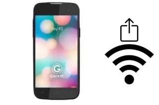 Como gerar um código QR com a senha Wifi em um GSmart Rey R3